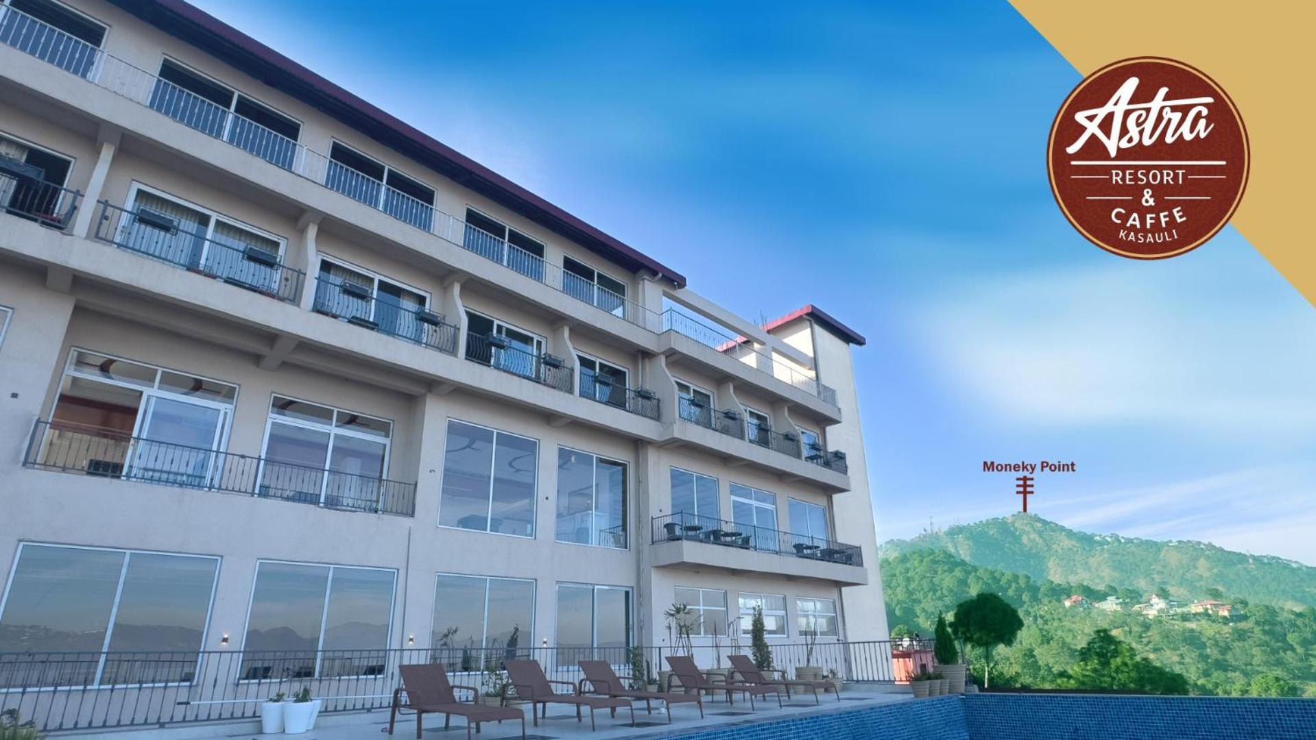 Astra Resort And Caffe Kasauli Exterior foto